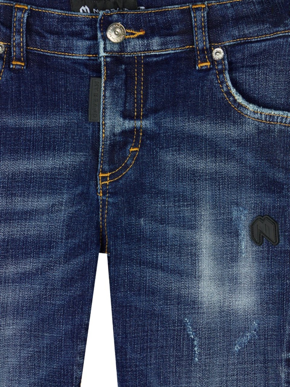 My Brand Base Washed Denim Jeans | DENIM Blauw
