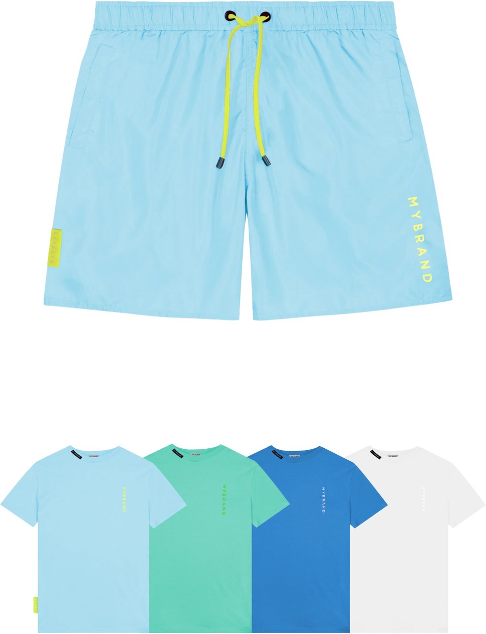 My Brand BASIC SWIM CAPSULE SWIMSH | LIGHT BLUE Blauw