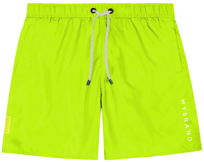 My Brand BASIC SWIM CAPSULE SWIMSH | NEON YELLOW Geel