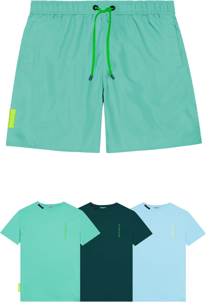 My Brand BASIC SWIM CAPSULE SWIMSH | TURQUOISE Blauw