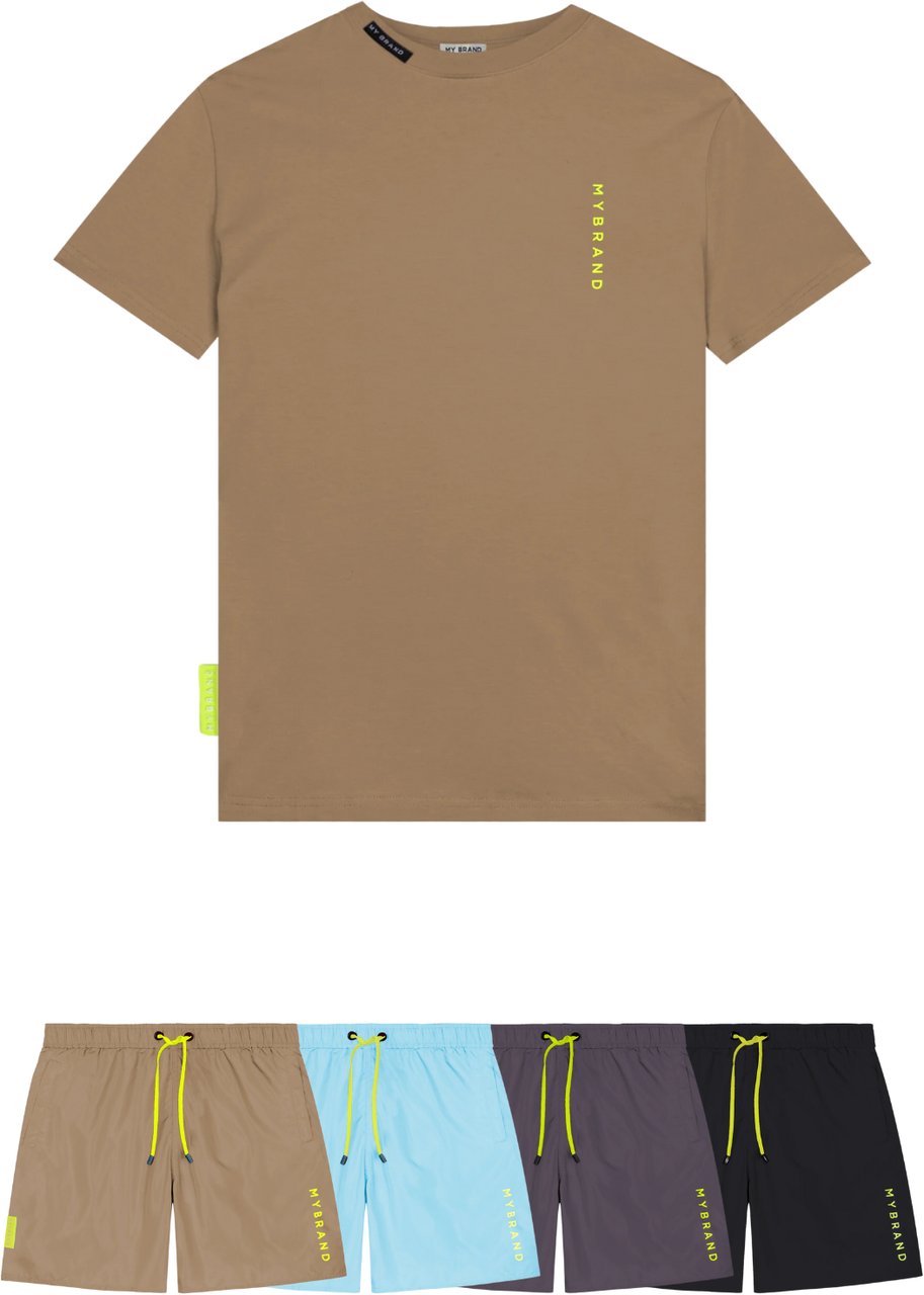 My Brand BASIC SWIM CAPSULE T-SHIR | BEIGE Beige