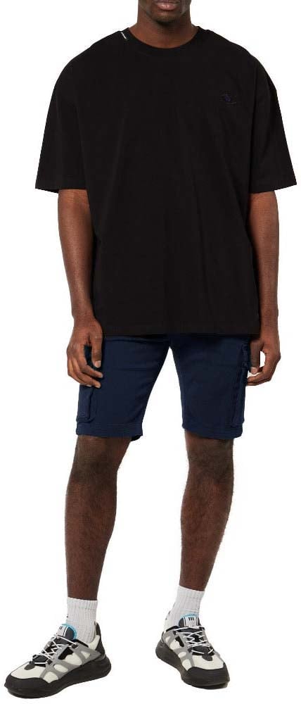 My Brand BASIC VARSITY CARGO SHORT | NAVY Blauw