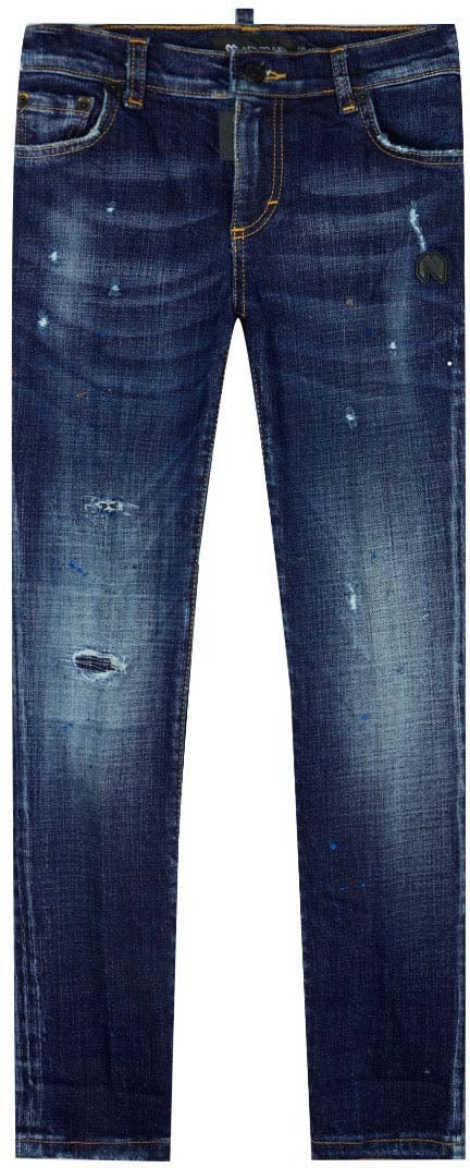 My Brand Black Blue Spots Denim Jeans | DENIM Blauw