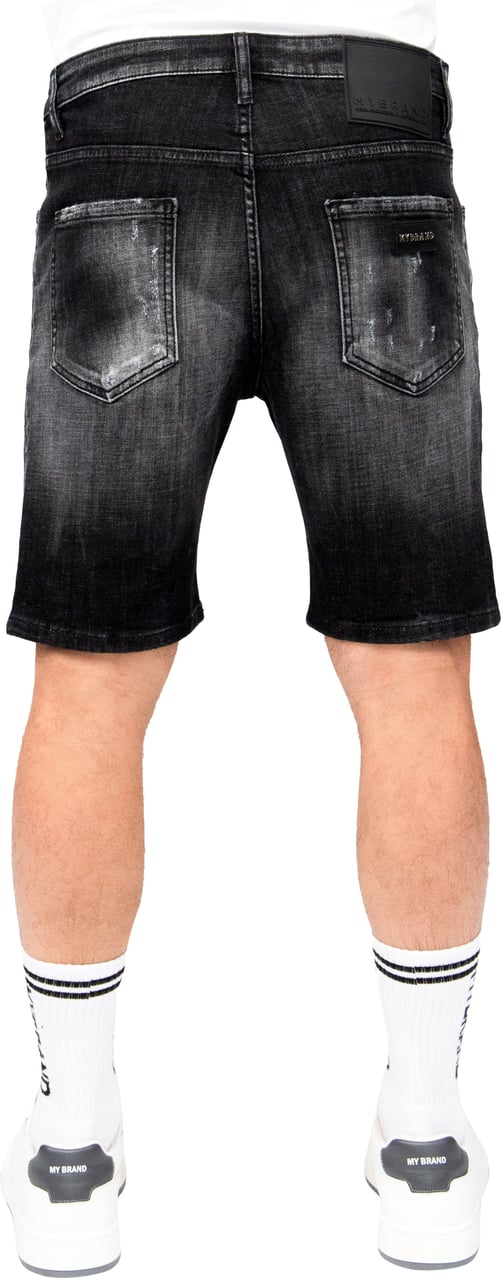 My Brand Black Distressed Storm Denim | BLACKJEANS Zwart