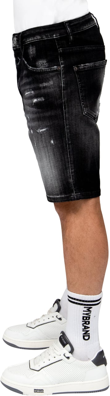My Brand Black Distressed Storm Denim | BLACKJEANS Zwart