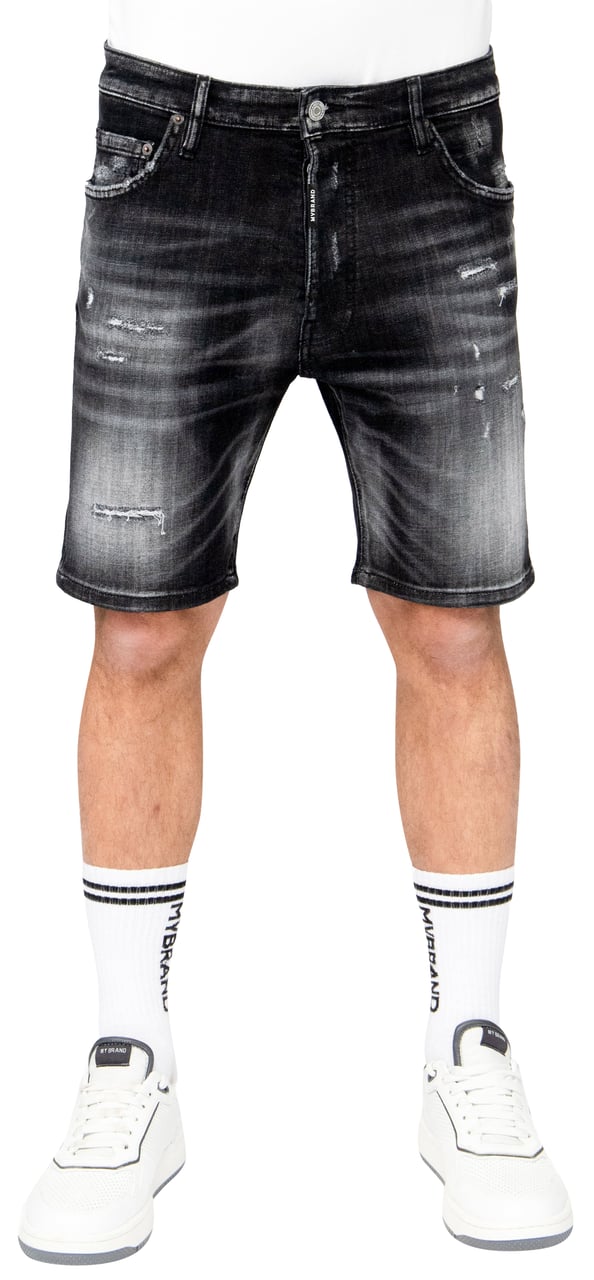 My Brand Black Distressed Storm Denim | BLACKJEANS Zwart