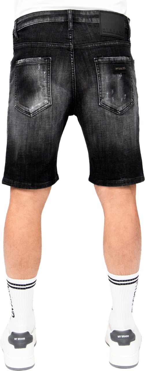 My Brand Black Distressed Storm Denim | BLACKJEANS Zwart
