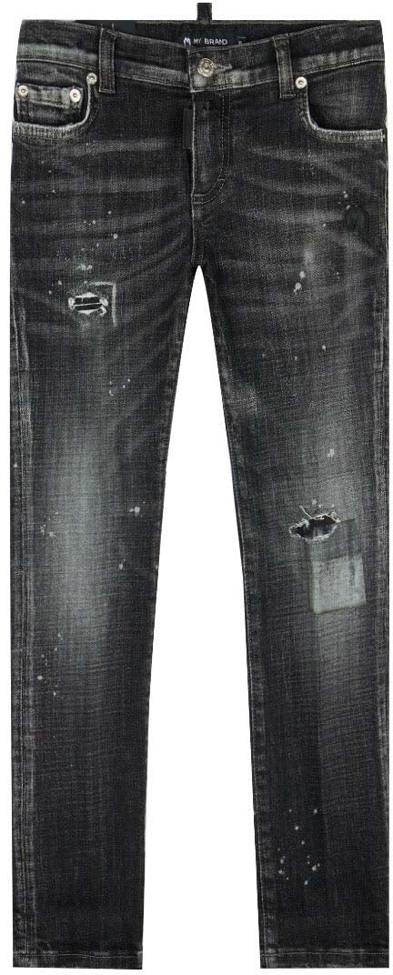 My Brand Black Washed Denim Jeans | BLACKJEANS Zwart
