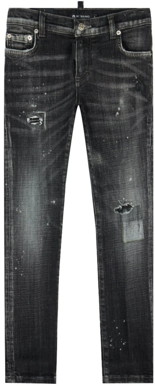 My Brand Black Washed Denim Jeans | BLACKJEANS Zwart