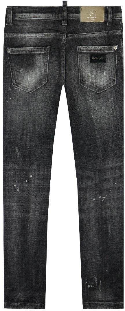 My Brand Black Washed Denim Jeans | BLACKJEANS Zwart