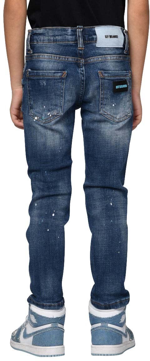 My Brand Blue Jeans Suede Light Blue Tag | DENIM Blauw