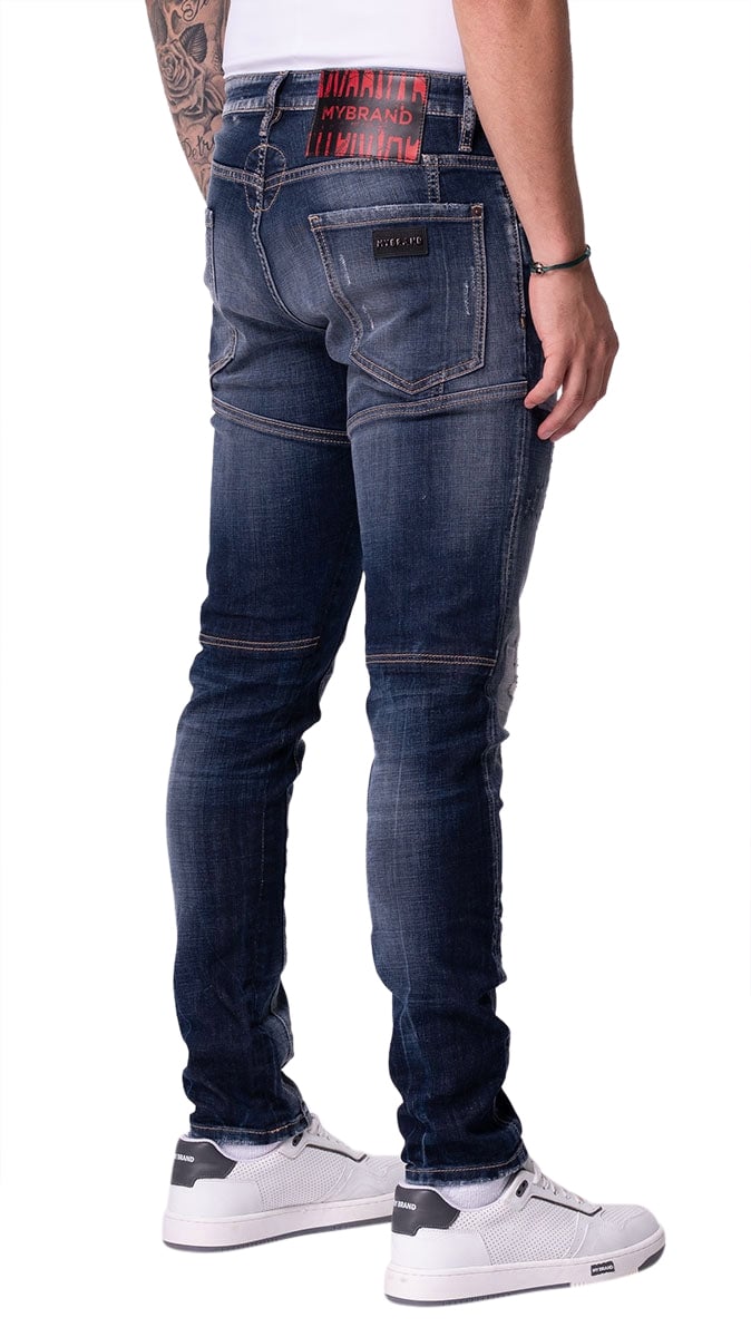 My Brand BROKEN RED LABEL | DENIM Blauw