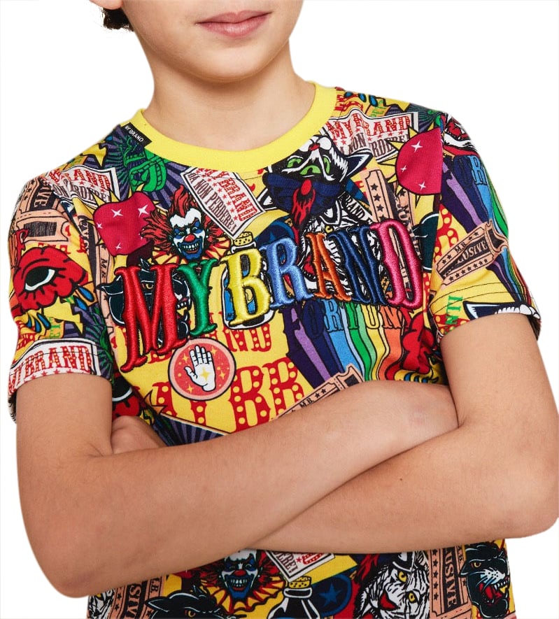 My Brand CARNIVAL ALL OVER PRINT T | MULTI COLOR Wit