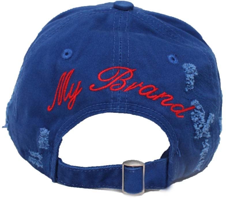My Brand Censored Cap | KOBALT BLUE Blauw