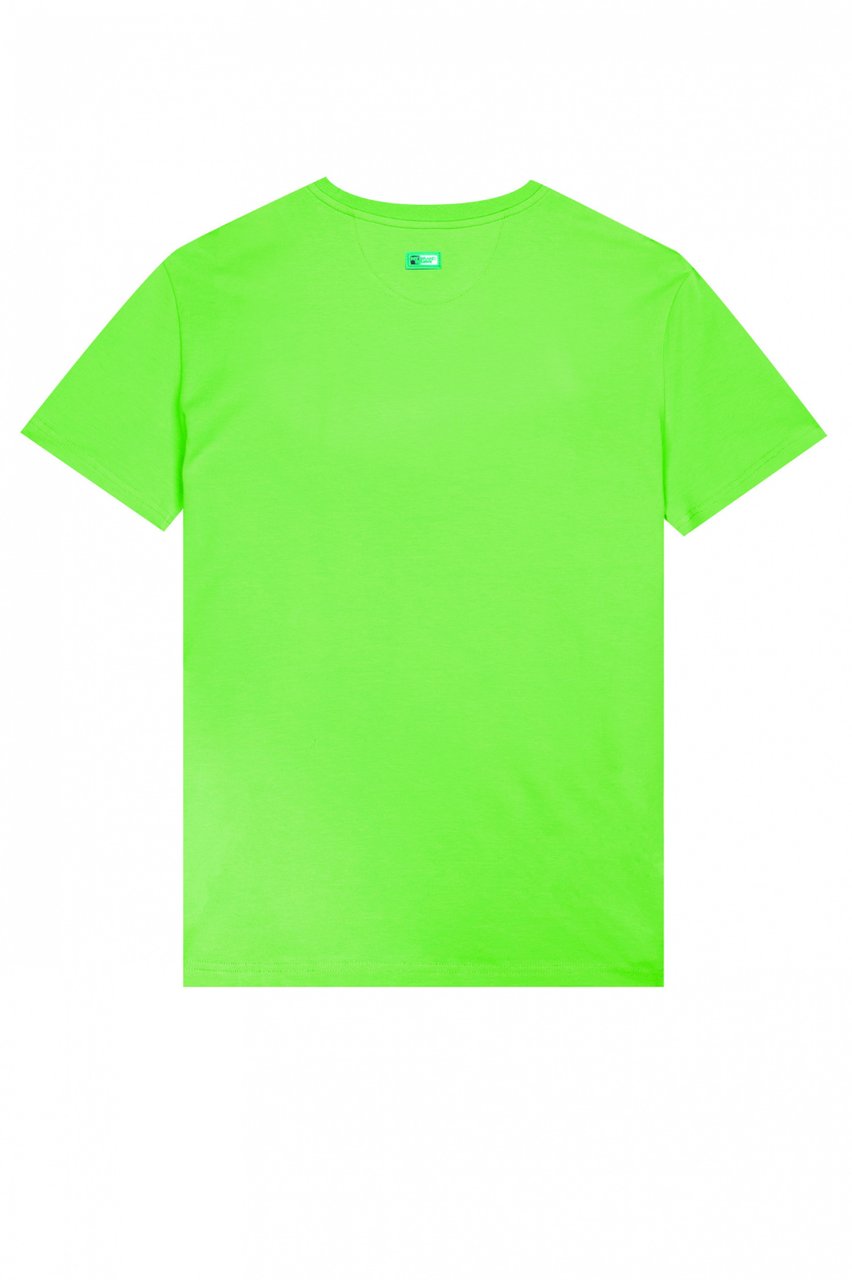 My Brand CHEST LOGO NEON T-SHIRT | NEON GREEN Groen