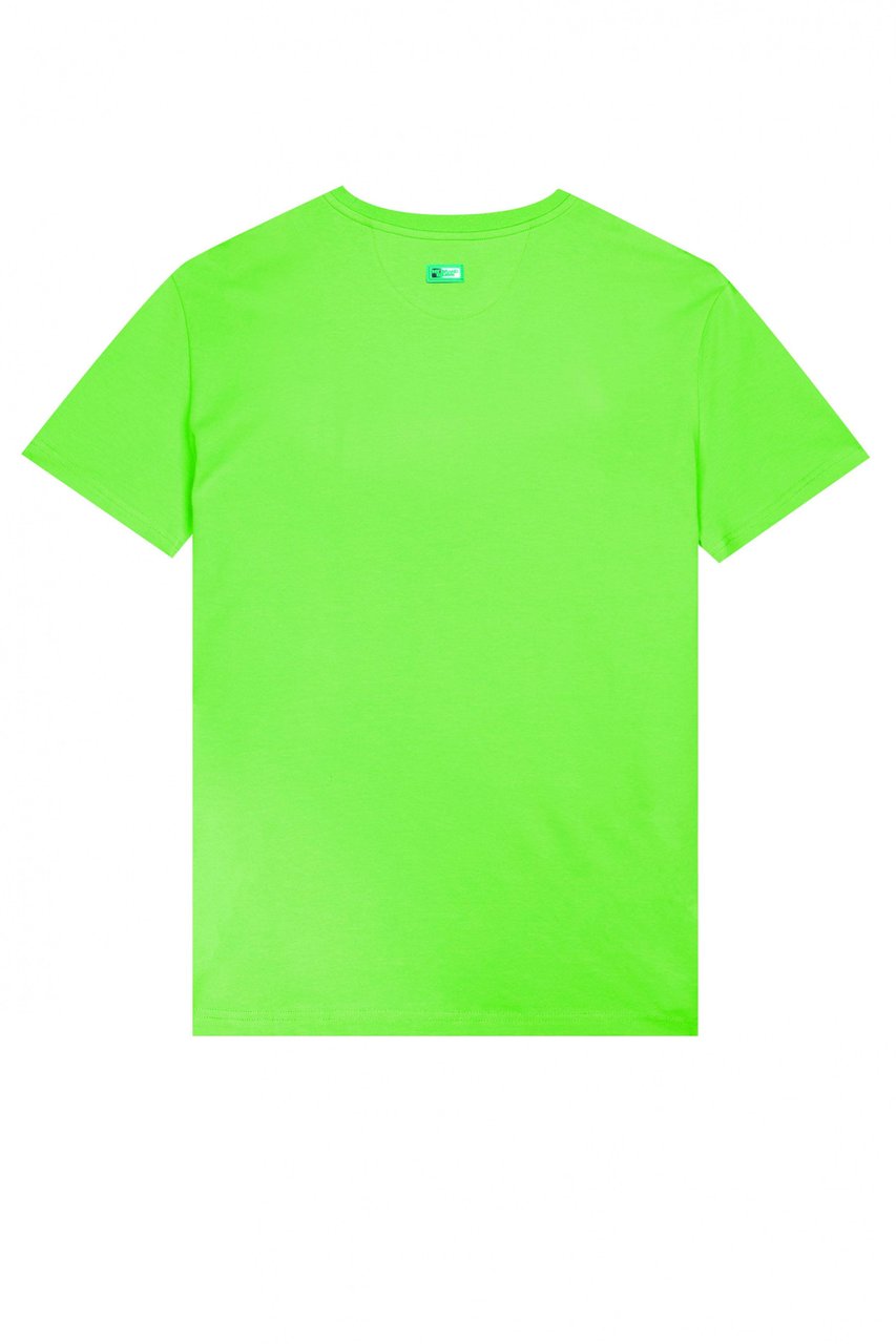 My Brand CHEST LOGO NEON T-SHIRT | NEON GREEN Groen