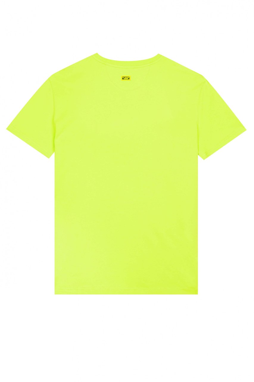 My Brand CHEST LOGO NEON T-SHIRT | NEON YELLOW Geel
