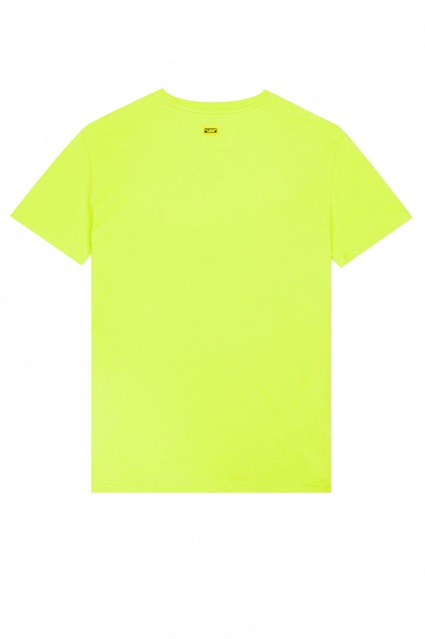 My Brand CHEST LOGO NEON T-SHIRT | NEON YELLOW Geel