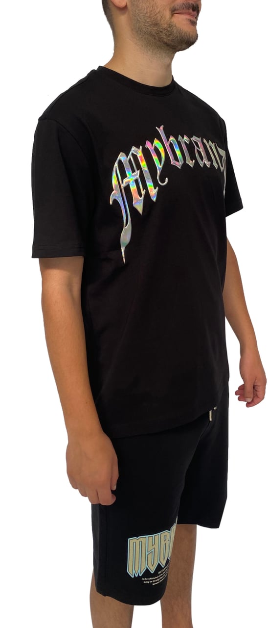 My Brand Chrome print mybrand | BLACK Zwart