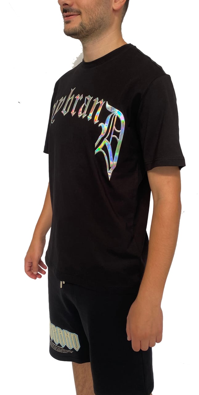 My Brand Chrome print mybrand | BLACK Zwart