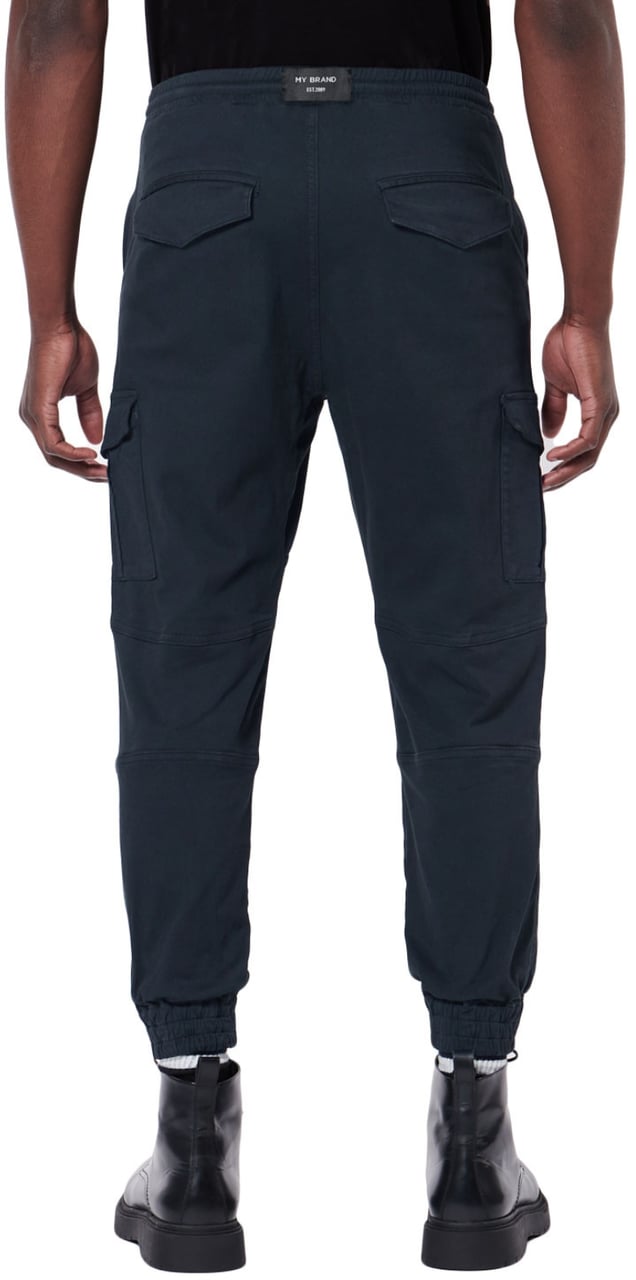 My Brand COMBALA CUFFED CARGO POCKET | BLUE Blauw