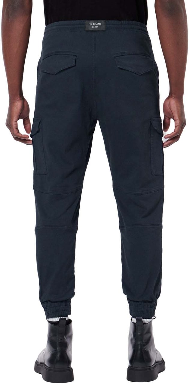 My Brand COMBALA CUFFED CARGO POCKET | BLUE Blauw