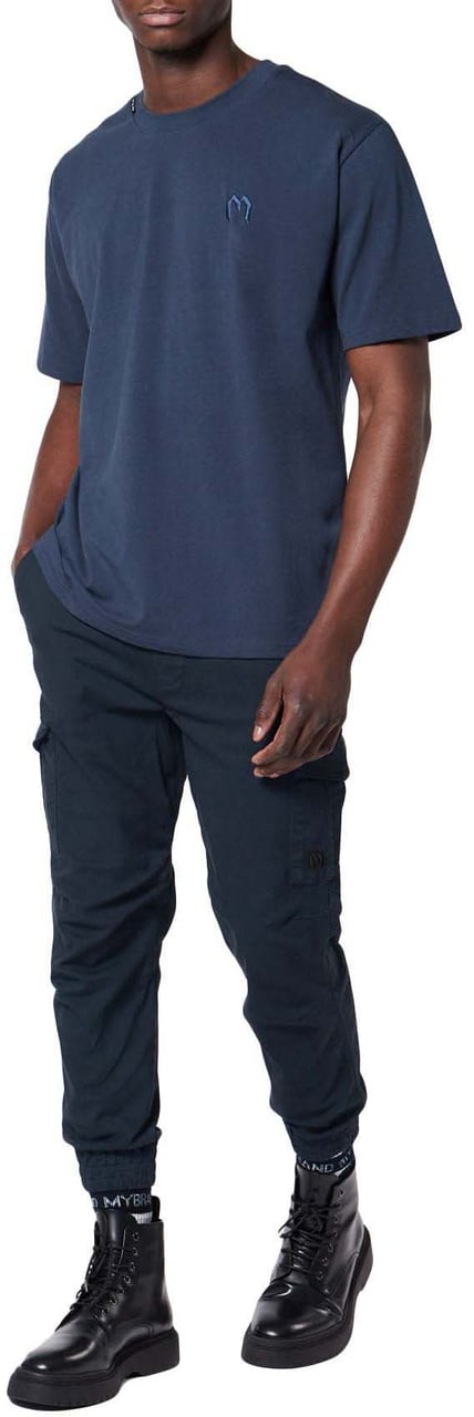 My Brand COMBALA CUFFED CARGO POCKET | BLUE Blauw