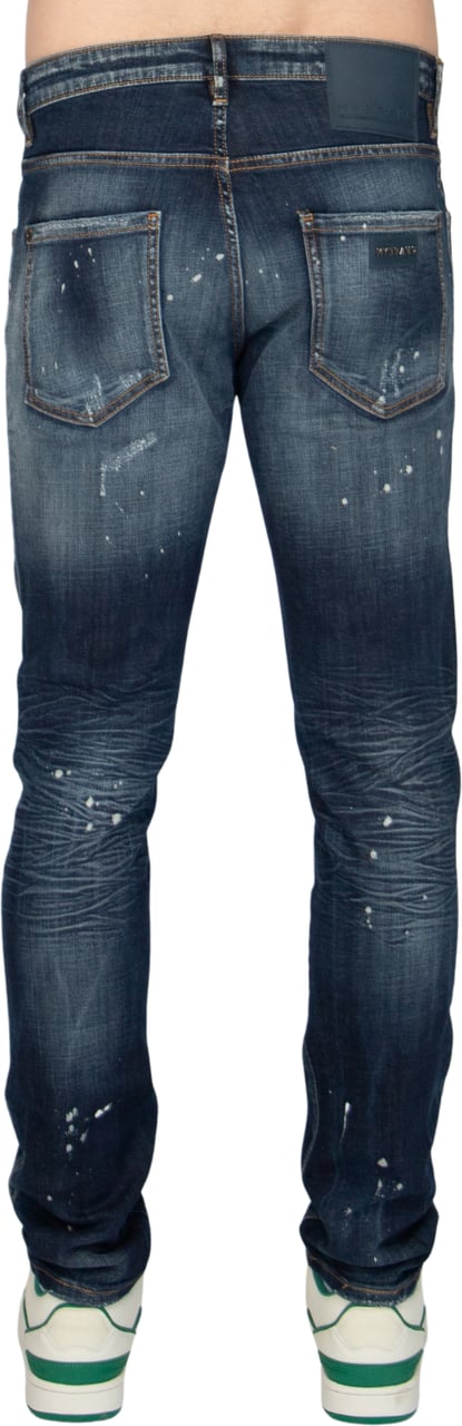 My Brand daytime sky Blue Distressed Jeans | DENIM Blauw