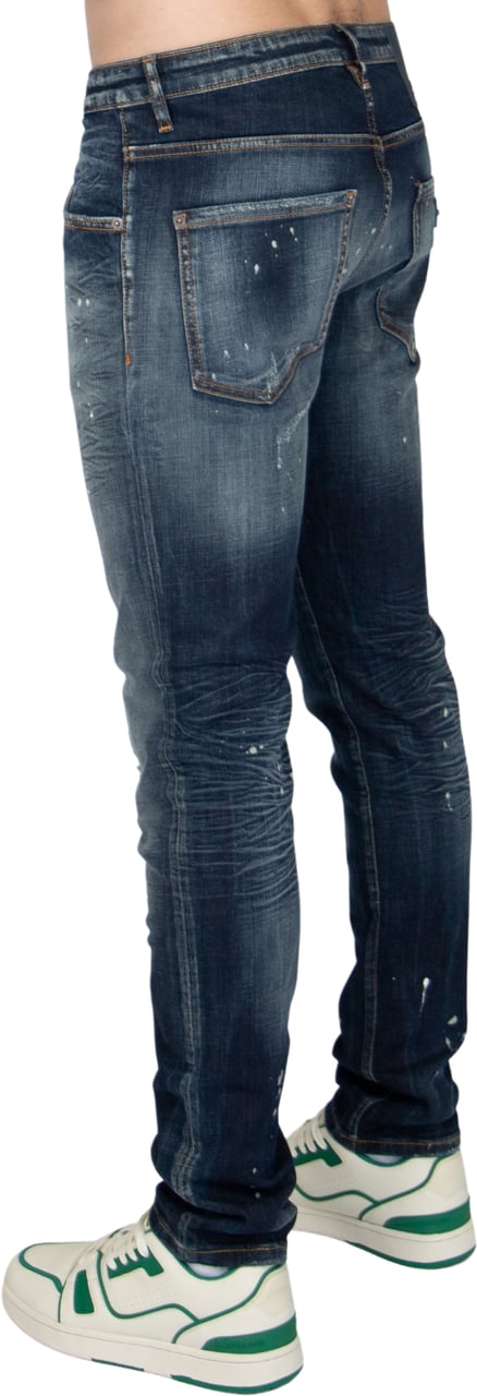My Brand daytime sky Blue Distressed Jeans | DENIM Blauw