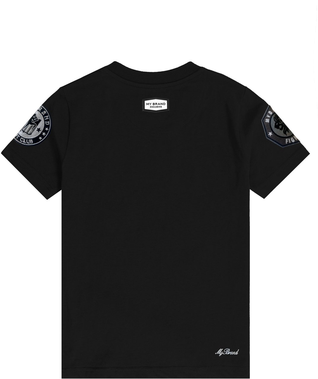 My Brand Devil Fighter T-Shirt | BLACK Zwart