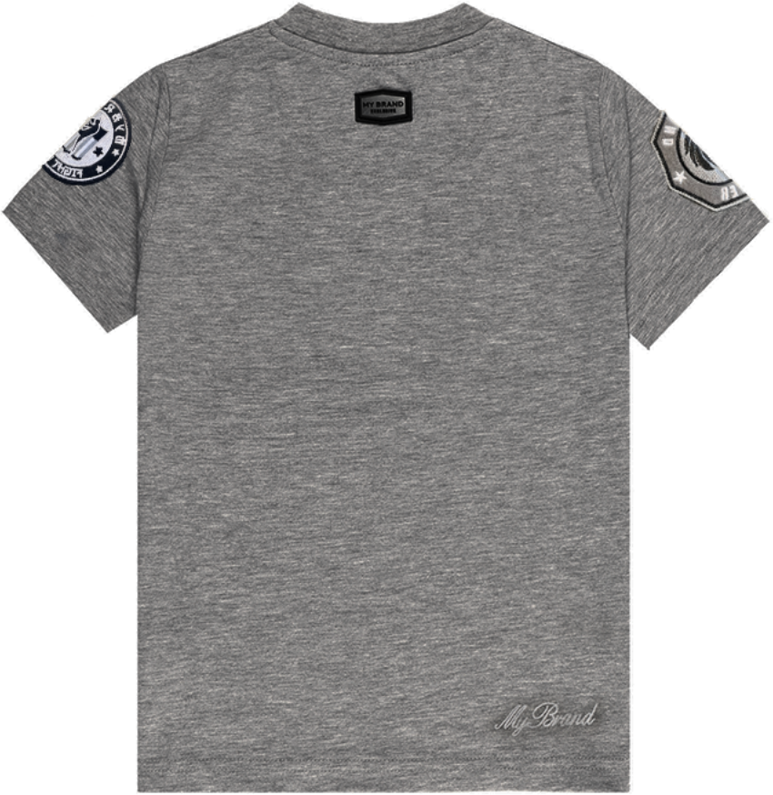 My Brand Devil Fighter T-Shirt | GREY Grijs