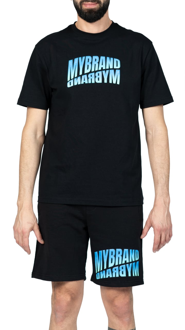 My Brand Dubble logo mybrand | BLACK Zwart