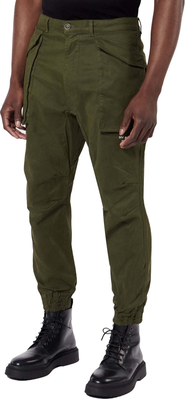 My Brand DUNDER BOLD POCKET CARGO PANT | DARK GREY Grijs