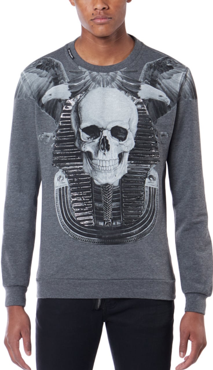 My Brand Egypt Skull Hoodie | GREY Grijs
