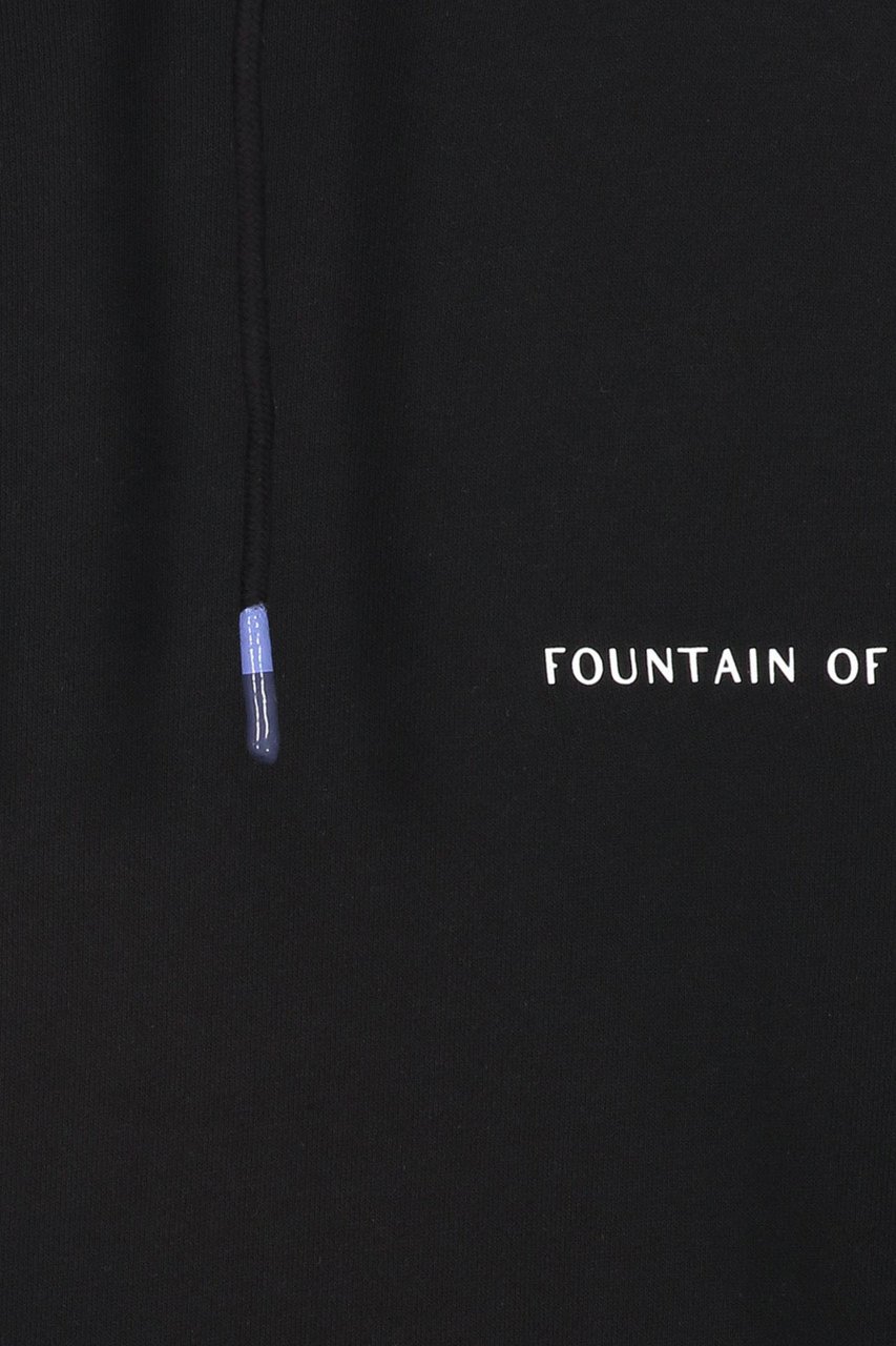My Brand FOY BASE HOODIE | BLACK Zwart