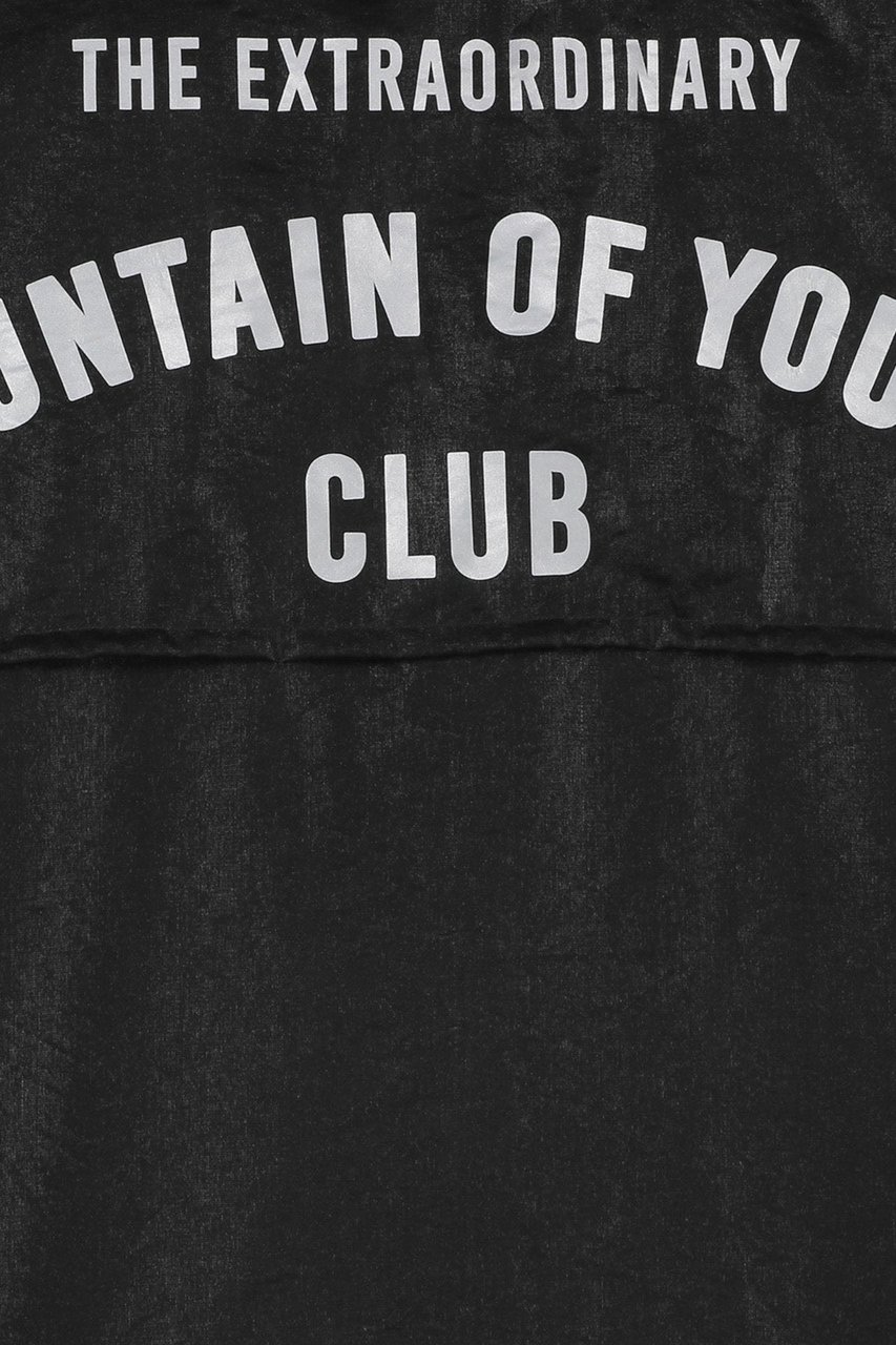 My Brand FOY METAL NYLON WINDBREAKER | BLACK Zwart