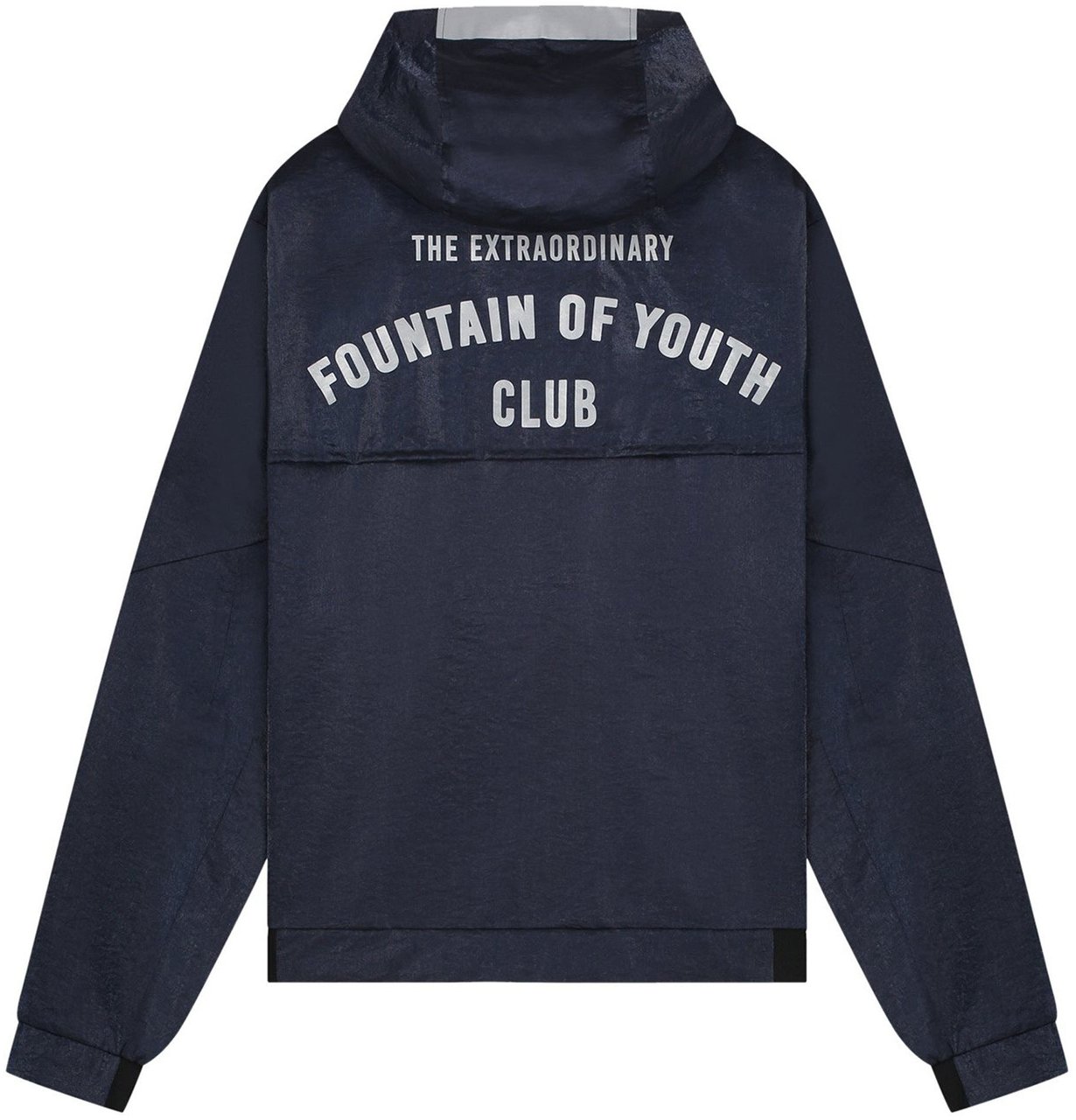 My Brand FOY METAL NYLON WINDBREAKER | NAVY Blauw