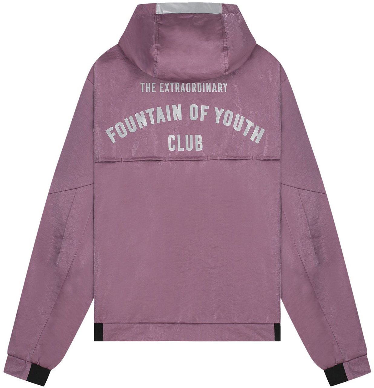 My Brand FOY METAL NYLON WINDBREAKER | PURPLE Paars