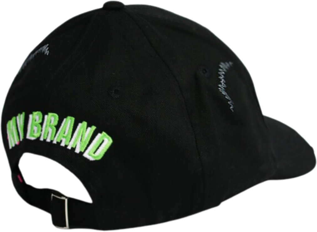 My Brand Gentleman Cap | BLACK Zwart