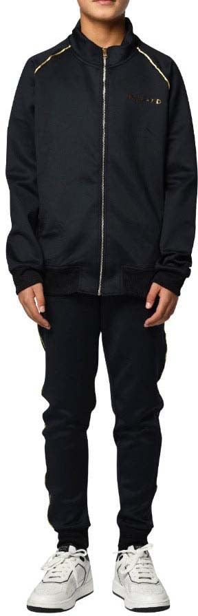 My Brand Gold Piping Tracksuit Boys | BLUE Blauw