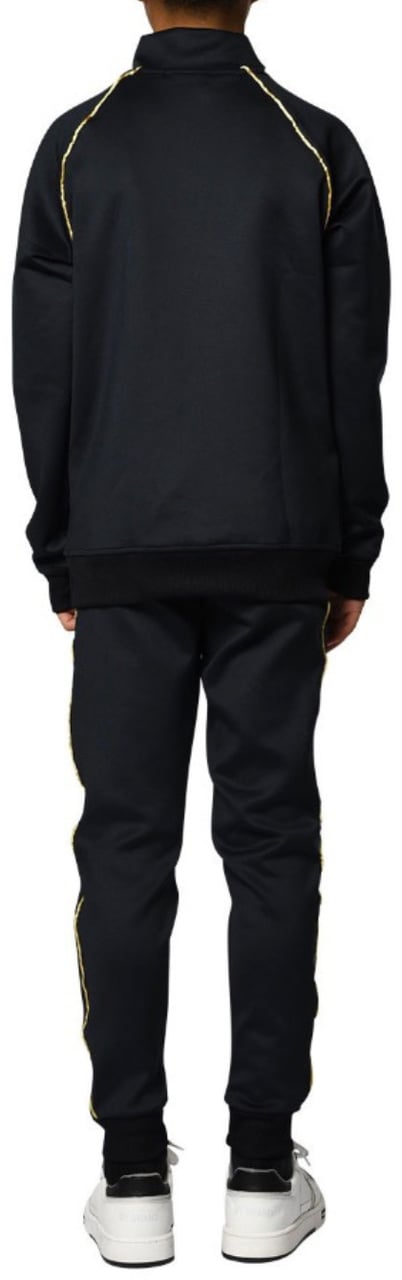 My Brand Gold Piping Tracksuit Boys | BLUE Blauw