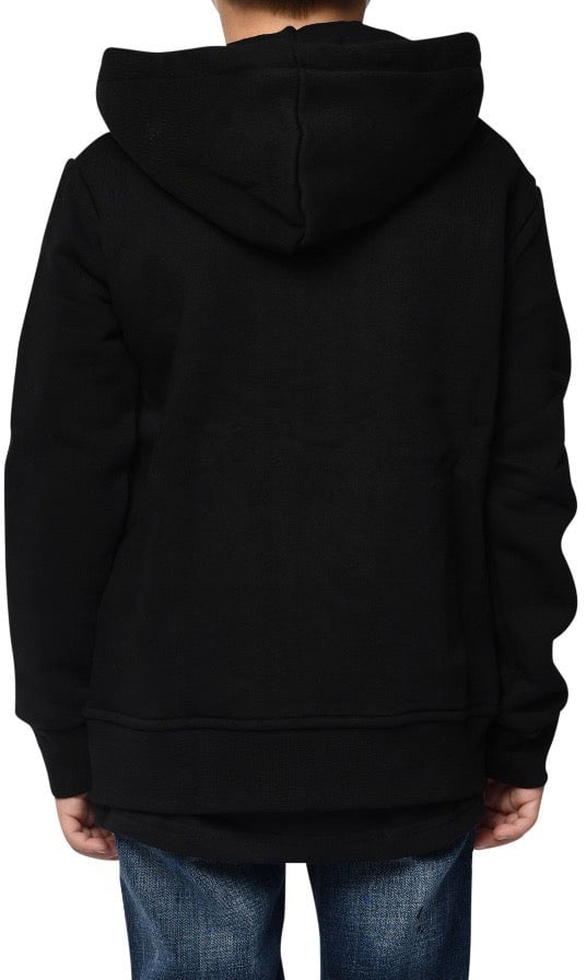 My Brand GOLD ZIPPERS HOODIE | BLACK Zwart