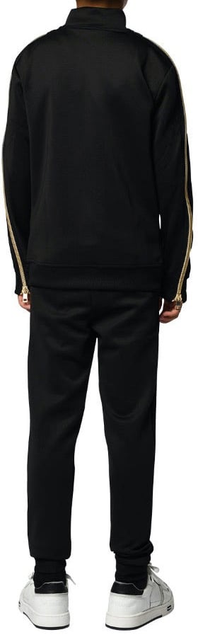 My Brand GOLD ZIPPER TRACKSUIT JAC | BLACK Zwart