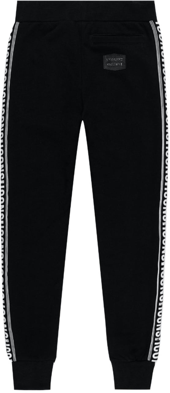 My Brand Icons Tape Pant | BLACK Zwart