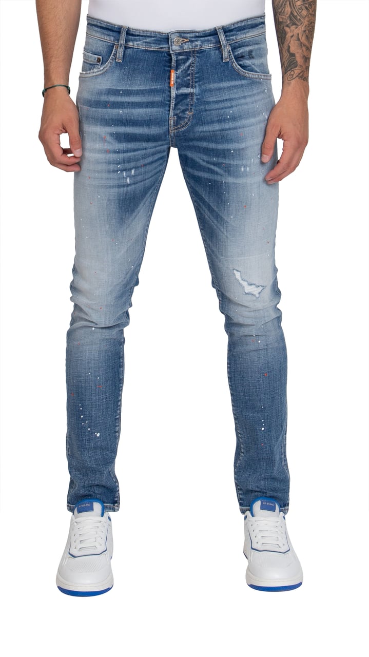 My Brand TWO CUT PLAIN WASHING JEANS, CODE RED | DENIM Blauw