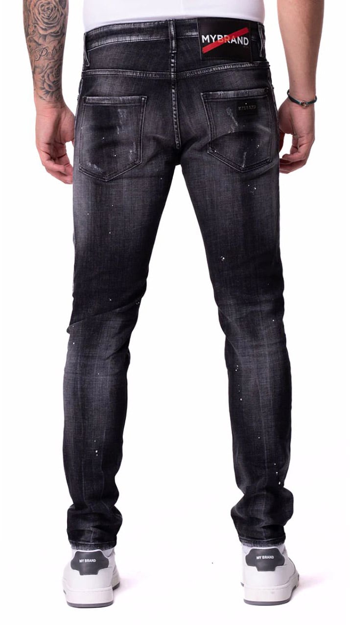 My Brand My Brand The Red Line Jeans Black Zwart