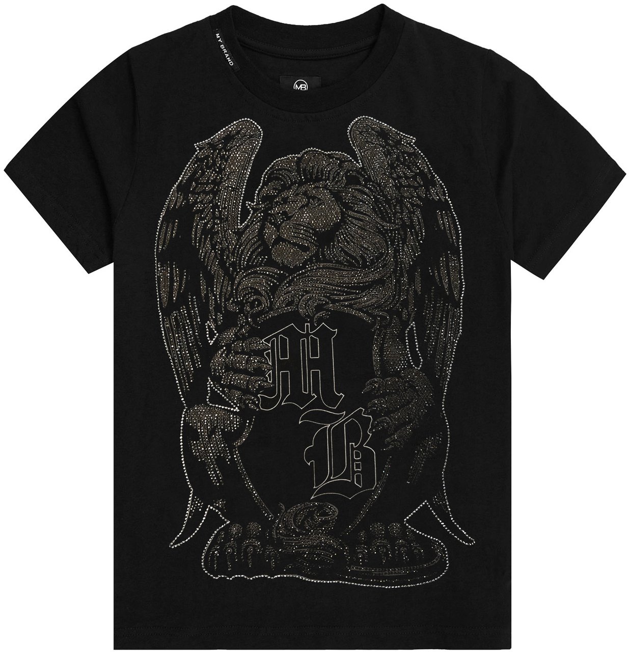 My Brand Lion Wings T-Shirt Black | BLACK Zwart