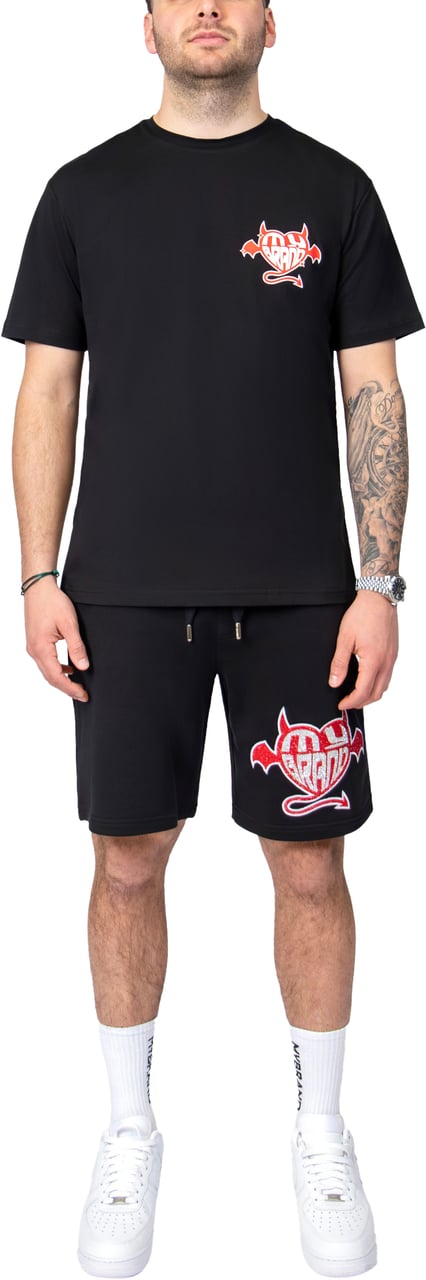 My Brand Love and Thorns Short | BLACK Zwart