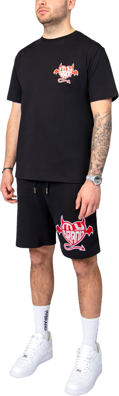 My Brand Love and thorns Tshirt | BLACK Zwart