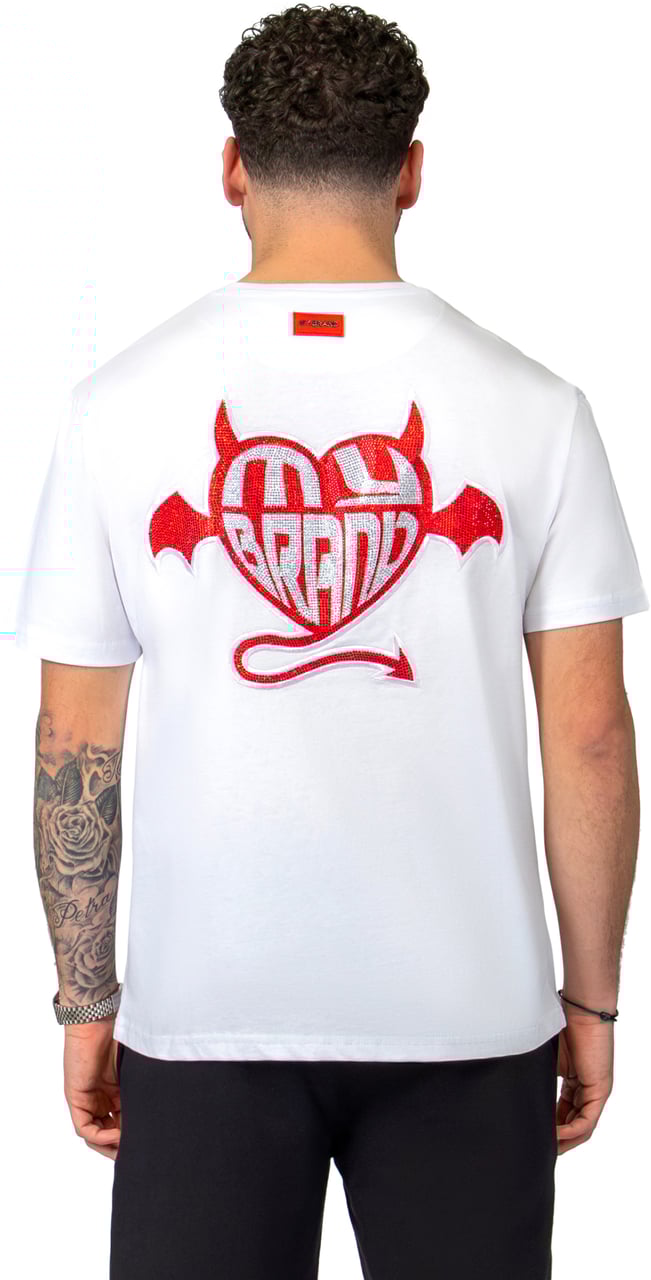 My Brand Love and thorns Tshirt | WHITE Wit